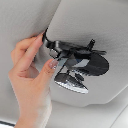 Car Sun Visor Glasses Clip Carbon Fiber Eyeglasses Sunglasses Storage For XPENG Xiaopeng P7 P7i G3 G6 G9 X9 M03 N5 P5