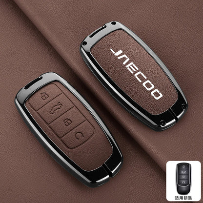 Zinc Alloy Car Key Case Cover For Chery Jaecoo J6 J7 J8 Phev