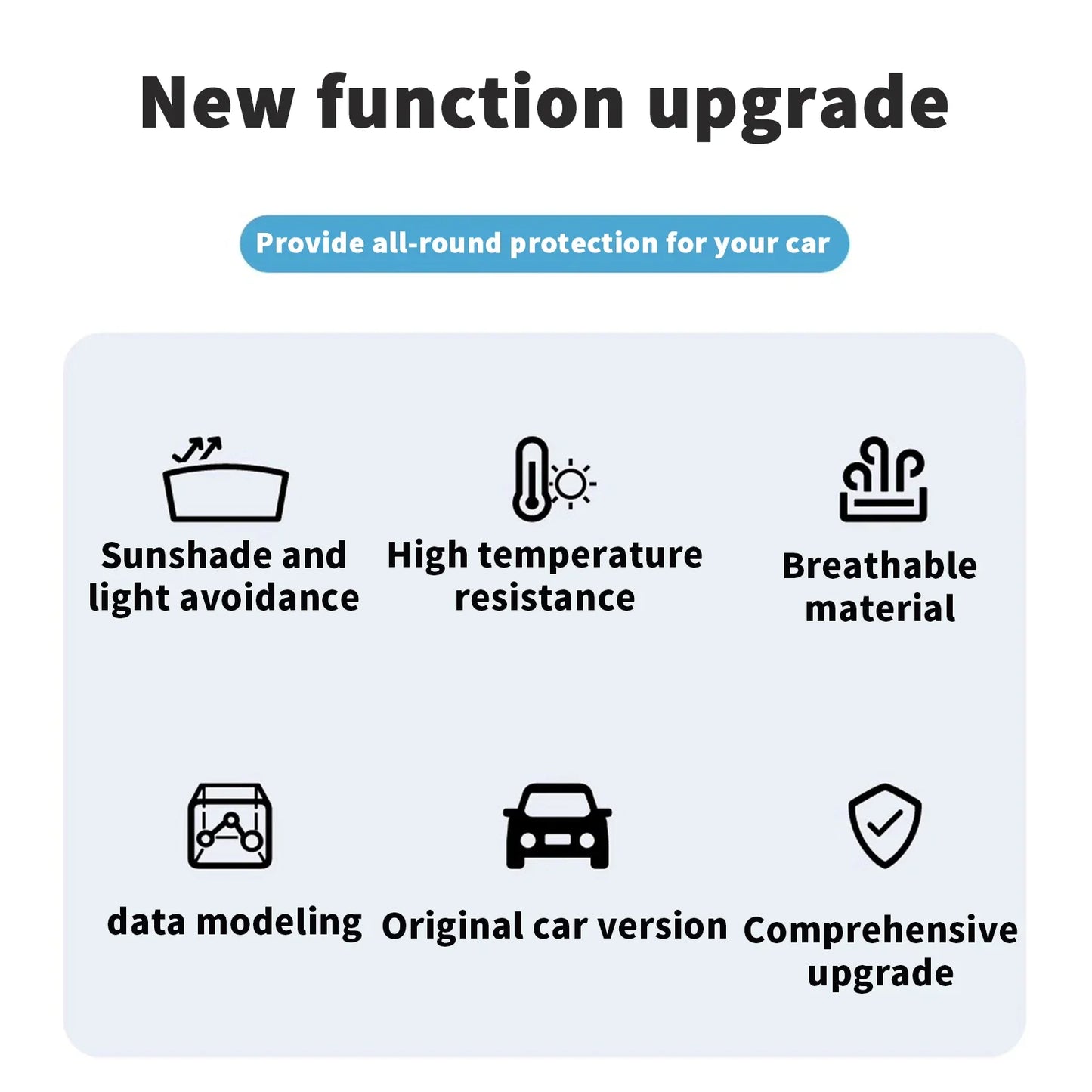 Jaecoo J7 7 Chery Tansuo 06 DashMat Sunshade Protective Carpet