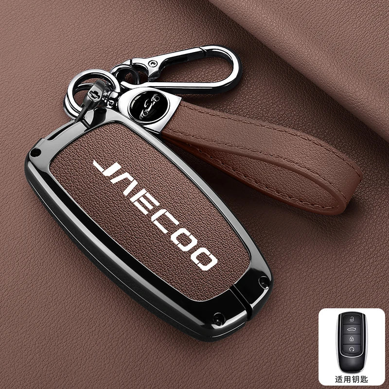 Zinc Alloy Car Key Case Cover For Chery Jaecoo J6 J7 J8 Phev