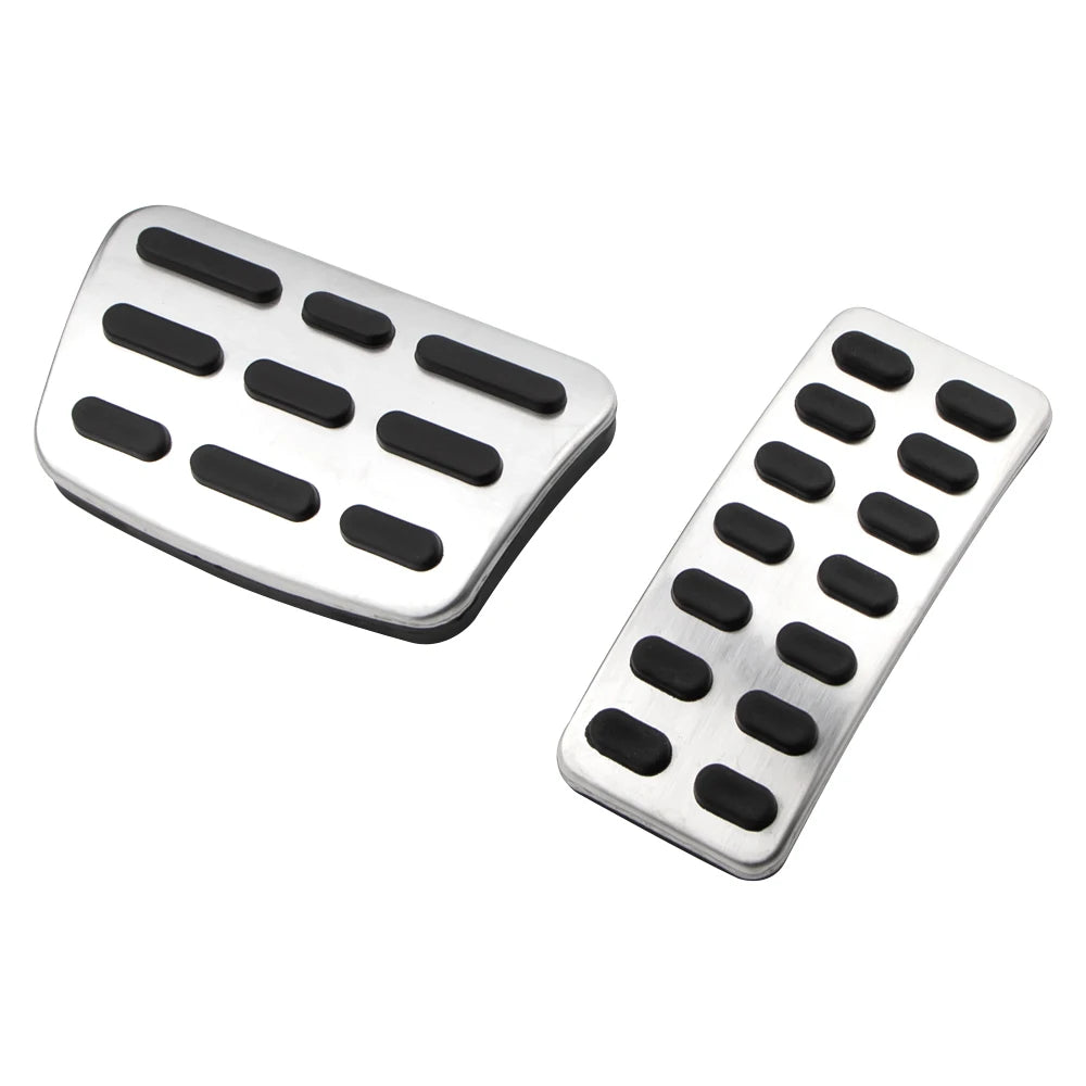 Car Pedal Covers for Hyundai Accent Solaris I20 2011-2016 Creta Ix25 Kia K2 Rio Soul MT AT Stainless Steel Auto Accessories