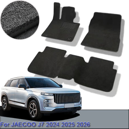 Fit For JAECOO J7 2024 2025 2026 Custom Car Floor Mats Waterproof Non-Slip Floor Mats Interior Carpets Rugs Foot Pads Accessory