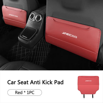 Car Seat Back Anti Kick Pad Leather Protective For Chery Jaecoo J7 J8