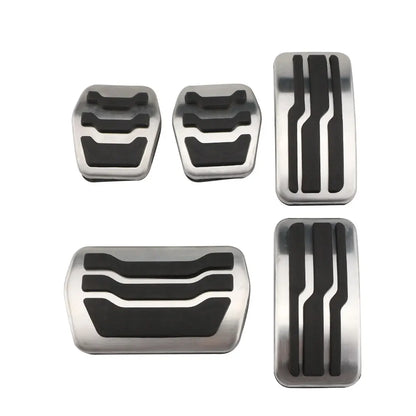 Stainless Steel Fuel Pedal Brake Pedals Rest Pedal Set Cover for Ford Focus 2 3 4 MK2 MK3 MK4 St Rs 2005 - 2018 Accessories