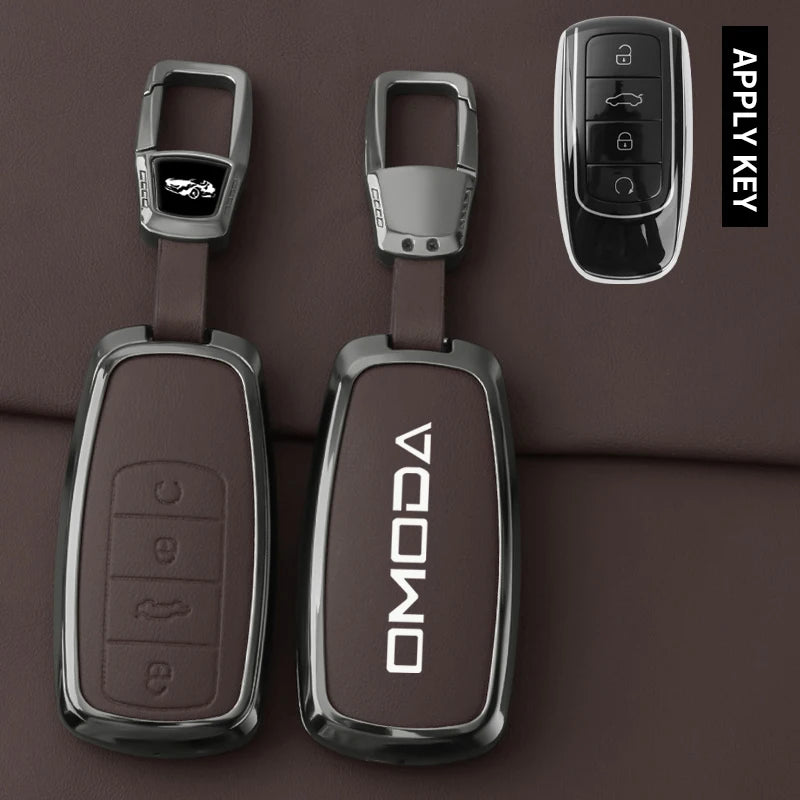 Zinc Alloy Car Key Case Cover for Chery Omoda C5 5 fx 7 8 Pro Plus