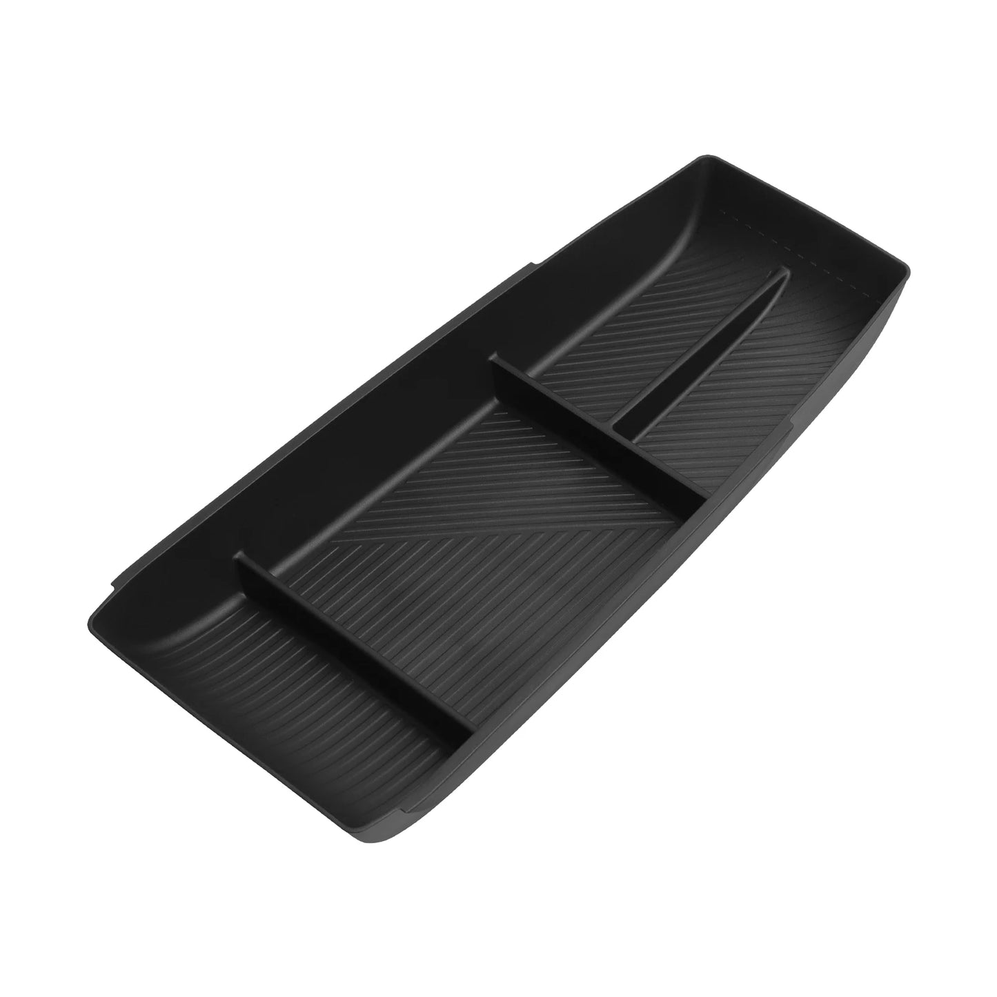 for MG 4 MG4 2025 2026 Center Console Lower Storage Box TPE Car Central Tray Organizer Accessories Stowing Tidying Black