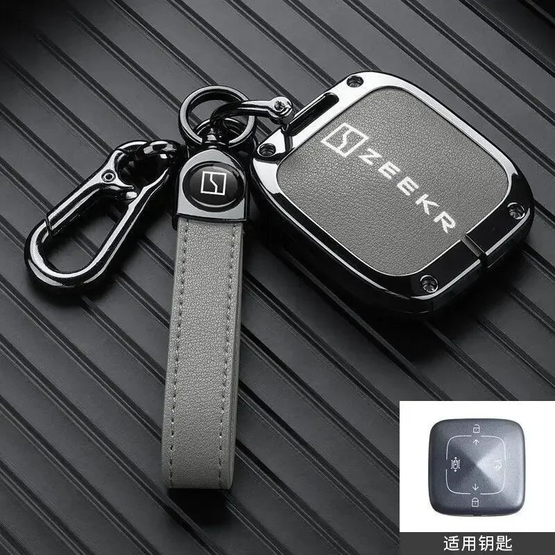 Key Case Cover Fob Protector Shell for Zeekr 7X 2024 2025