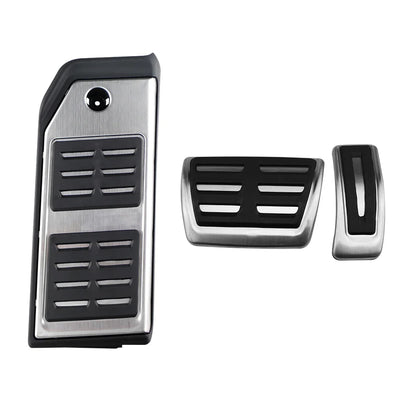 Car Accelerator Brake Footrest Pedals Pads for Audi Q7 SQ7 Q8 2016-2019 Porsche Cayenne 2018-2019 Car Interior Accessories