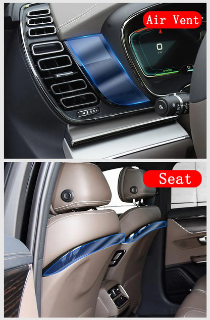 Car Tempered Glass Film For Byd HAN