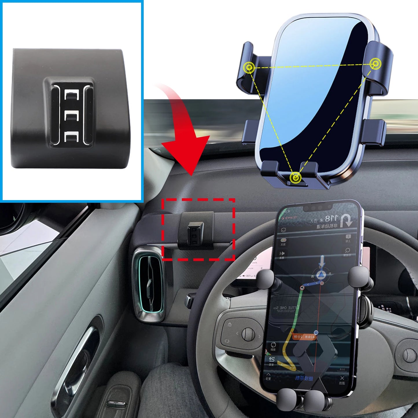 Leapmotor B10 Car Mobile Phone Holder