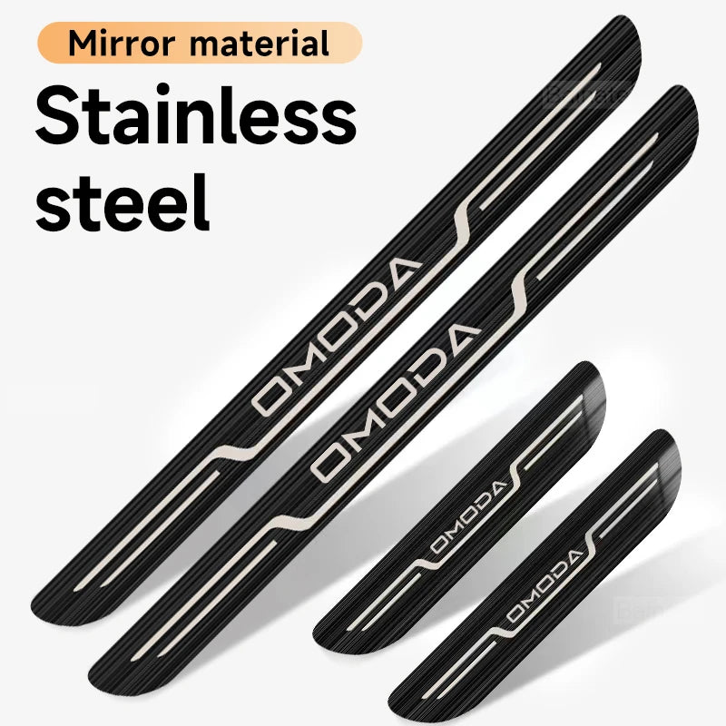 Sticker Door Sill Scuff Plate Guard For Chery Omoda C5 5 E5