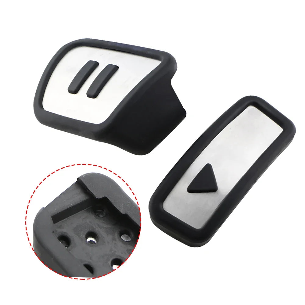 Car Pedals for Volkswagen VW ID.6 ID6 Cross ID3 ID4 ID5 ID.3 ID.4 ID.5 2020 2021 - 2024 AT Accelerator Gas Brake Pedal Cover
