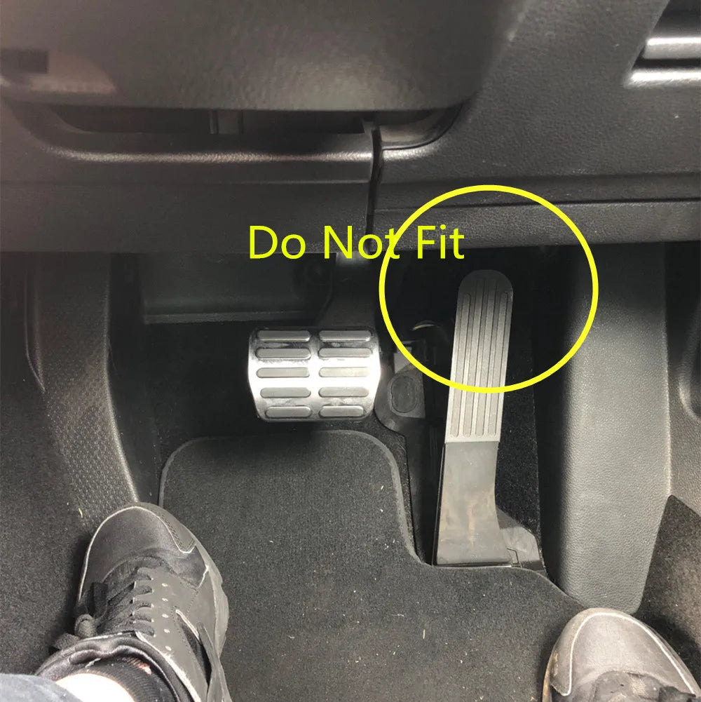 RHD Car Pedals for Volkswagen VW Golf 5 6 Scirocco Jetta MK5 MK6 PASSAT for Skoda Octavia 2009-2014 Gas Brake Rest Pedal Cover