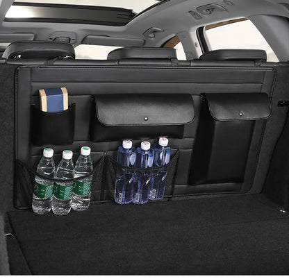 for Dongfeng FORTHING T5 EVO Trunk Storage Bag Multi-functional Seat Back Storage Bag in the Trunk.