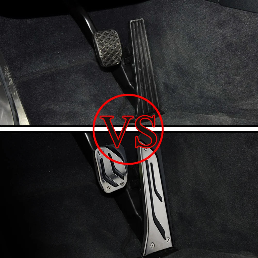 AT Brake Accelerator Pedal Cover for BMW M2 M3 M4 M5 M6 I3 I8 2016 2017 2018 2019 Car Pedals Accessories
