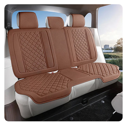 Universal Linen Split Seat Fully Surrounded Car Seat Cover
