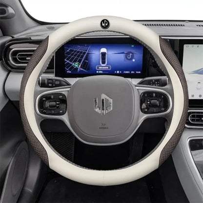 Leather Car Steering Wheel Cover For LEAPMOTOR C11 C10 T03 C16