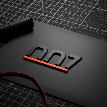 Zeekr 7X 001 X Car Blackened Logo Sticker