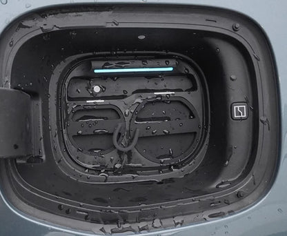 For New Zeekr 001 2024 2025 Restyling Car Styling Charging Port Waterproof Protective Cover Dust Cover Auto Modified Accessories.