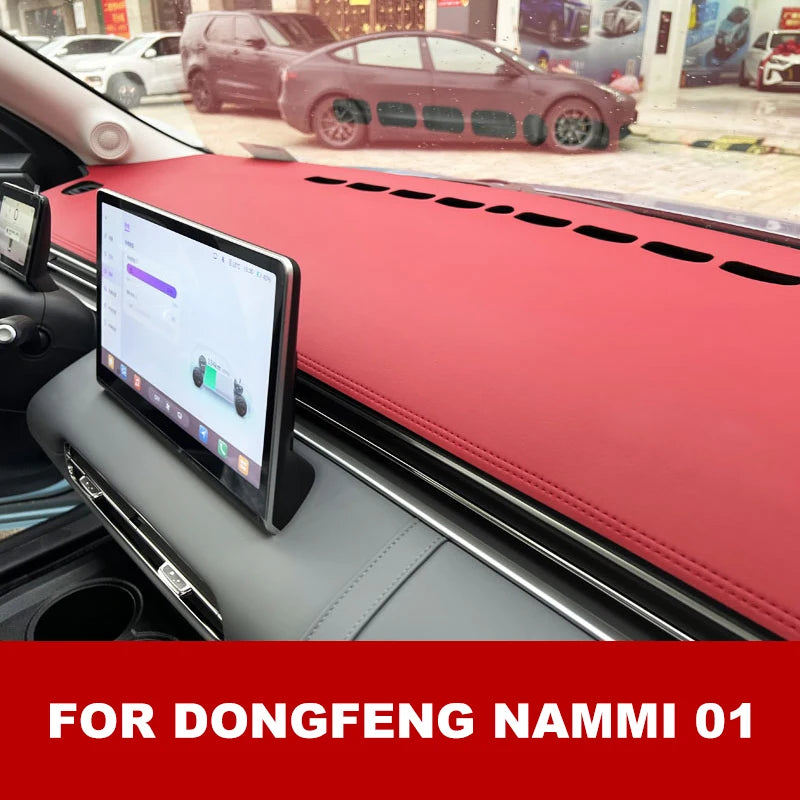 For Dongfeng Nammi Box 01 2024Car Dashboard Cover Sun Shade Avoid Light Mat Instrument Panel Carpet Anti-UV Carpet Accessories.
