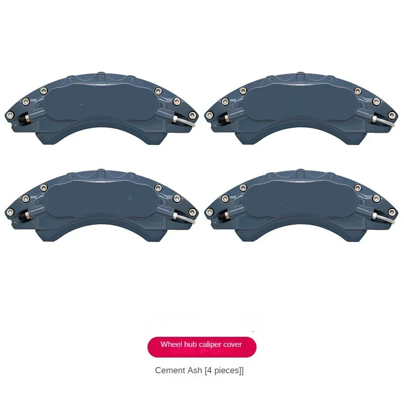 For Zeekr X 001 007 009 Car Brake Caliper Cover Aluminum Alloy Front Rear Wheel Modification Exterior Kit.