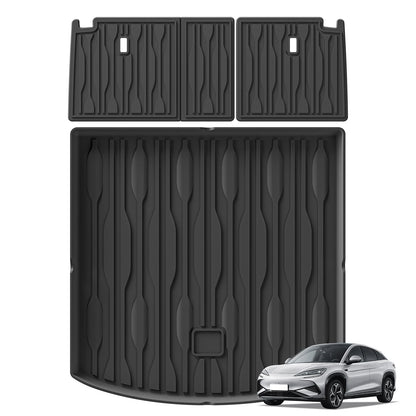 RHD for BYD Sealion 7 EV Model TPE 3D Car Floor Mats Cargo Liner Pad