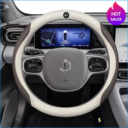 Leather Car Steering Wheel Cover For LEAPMOTOR C11 C10 T03 C16