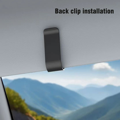 Car Sun Visor Glasses Clip Carbon Fiber Eyeglasses Sunglasses Storage For XPENG Xiaopeng P7 P7i G3 G6 G9 X9 M03 N5 P5