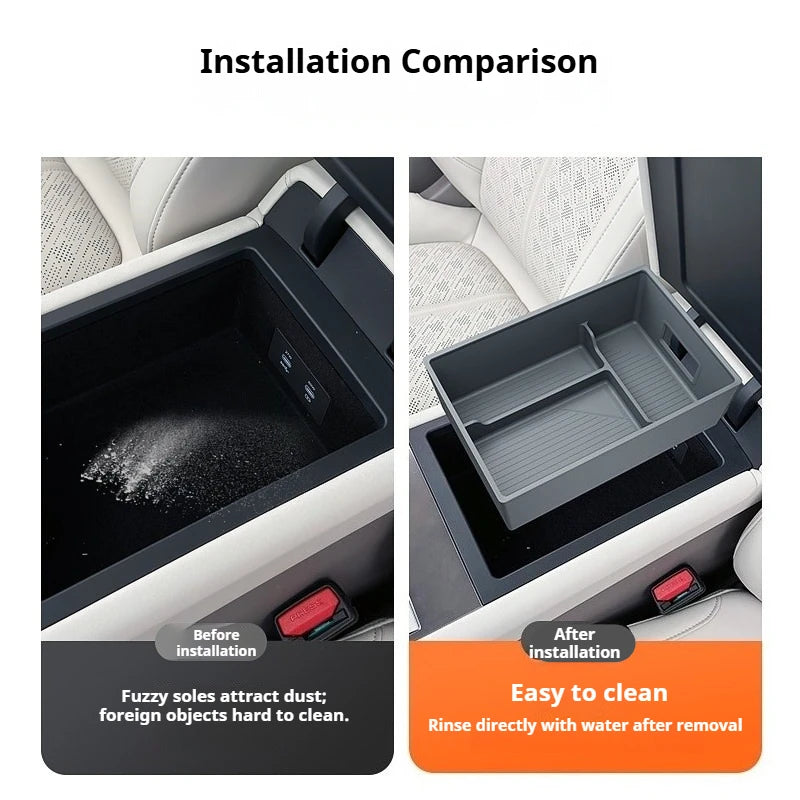 ZEEKR 7X Car Armrest Compartment Storage Box