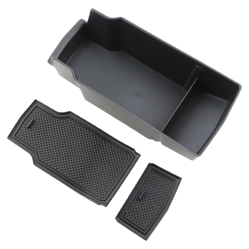 For Peugeot 2008 208 II 2019 2020 2021 2022 2023 2024 Armrest Storage Box Tray Central Container Holder Organizer Accessories