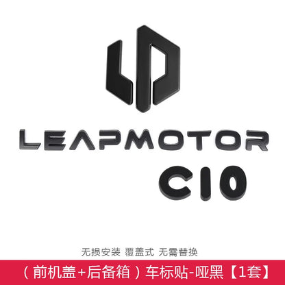 Leapmotor B10 B01 Lafa5 C10 Car Blackening Modification Logo Letters