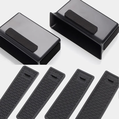 2Pcs Car Side Door Armrest Handle Storage Box for Volkswagen VW Golf 8 MK8 2020 2021 R Gti Gte Container Organizer Accessories