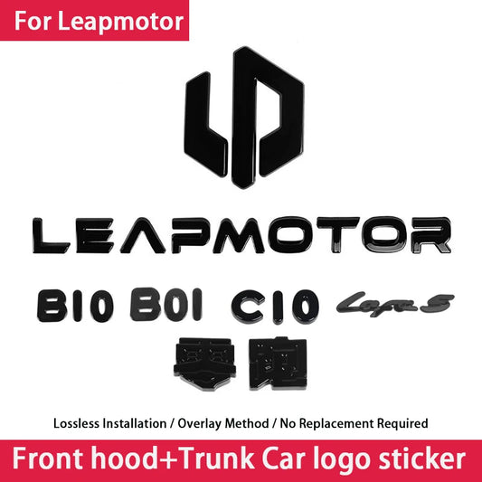 Leapmotor B10 B01 Lafa5 C10 Car Blackening Modification Logo Letters
