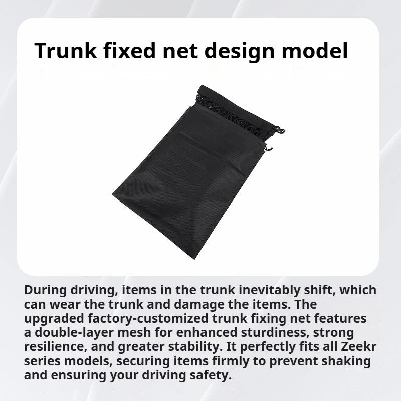 Zeekr 001 7X  007GT 2021-2025 Car Trunk Storage Net