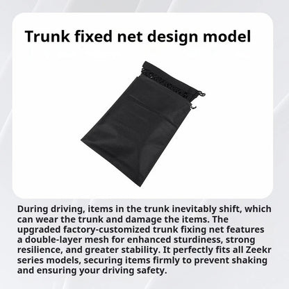Zeekr 001 7X  007GT 2021-2025 Car Trunk Storage Net