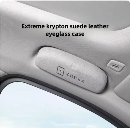 Zeekr 001 009 X 007 7X 2021-2026 Suede Sunglasses Holder