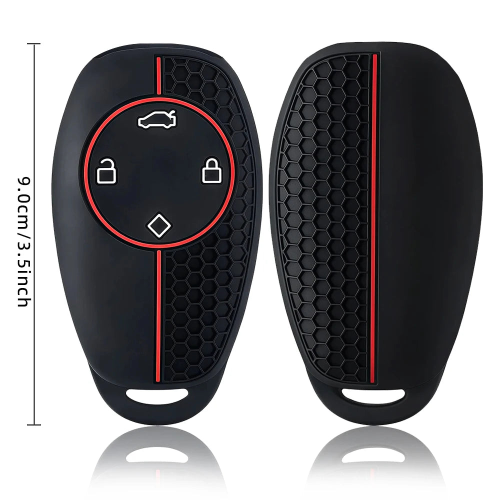Silicone car key cover case shell holder for leapmotor t03 s01 c11