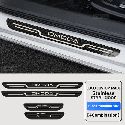 Sticker Door Sill Scuff Plate Guard For Chery Omoda C5 5 E5
