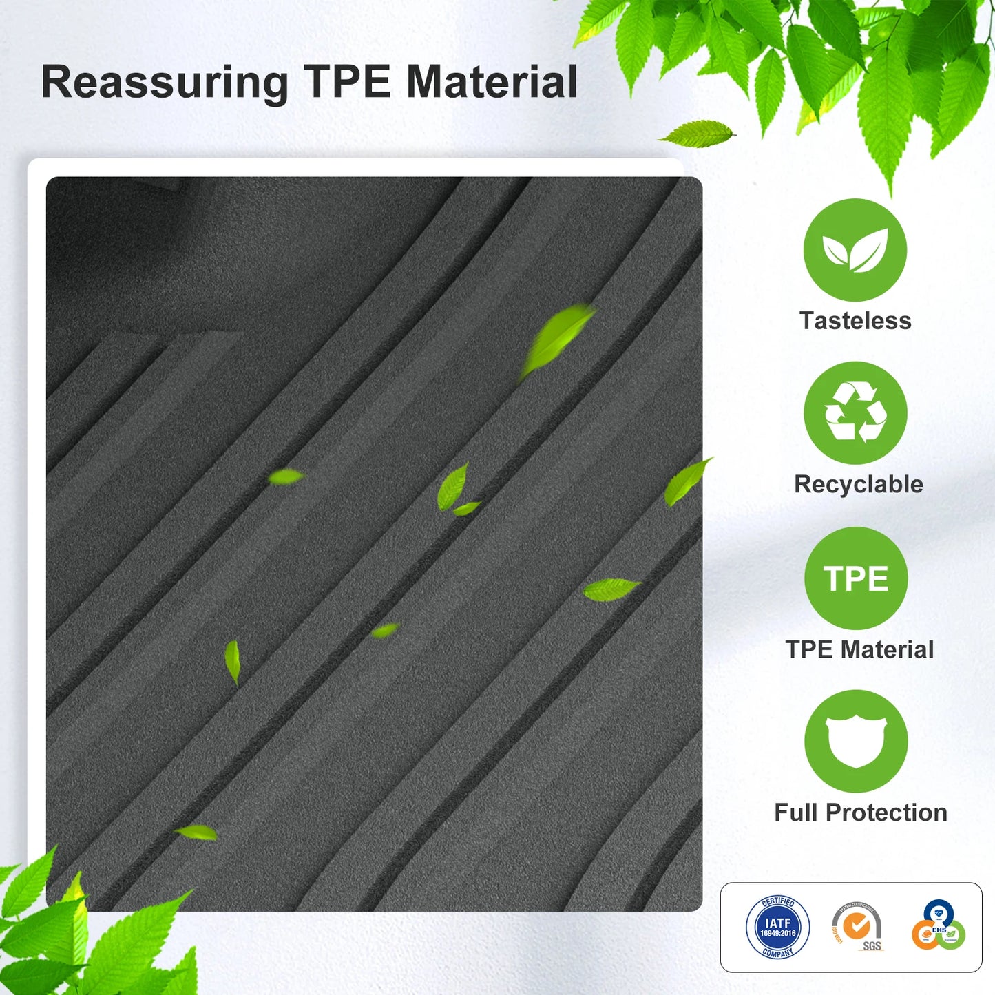 RHD for Subaru Forester 2025 TPE 3D Car Floor Mats Cargo Liner