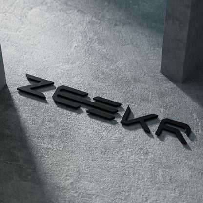 Zeekr 7X 001 X Car Blackened Logo Sticker
