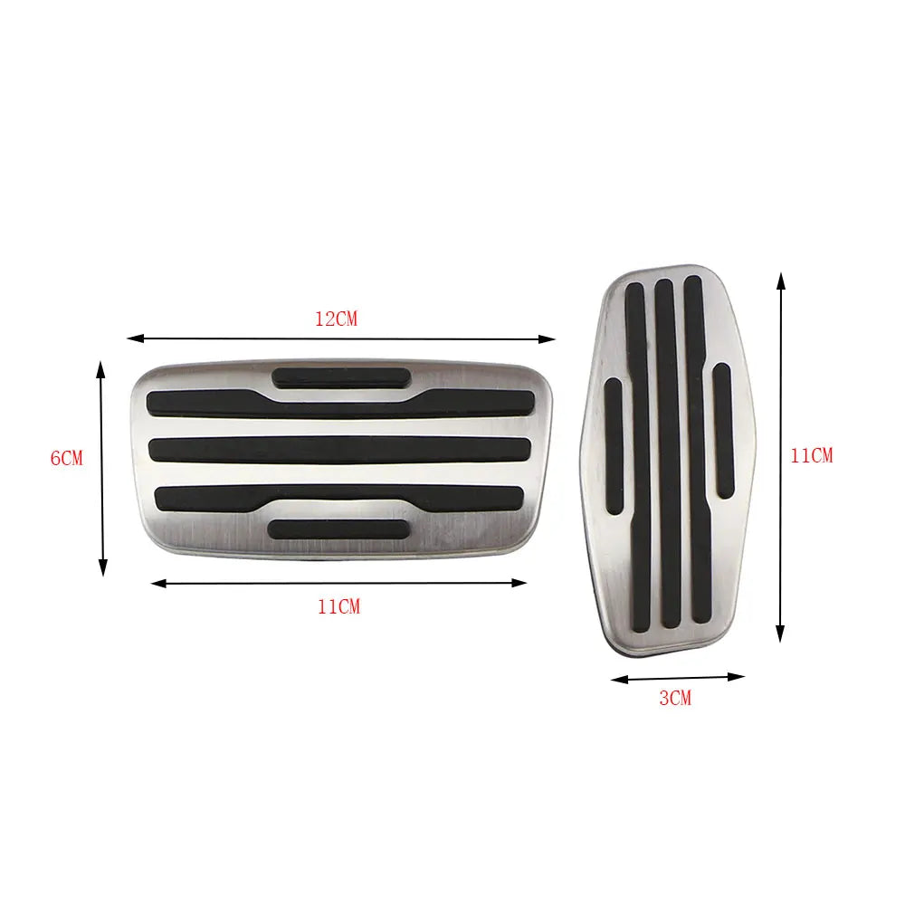 Car Pedals for Chevrolet Silverado 1500 2500 3500 Tahoe 2019 - 2023 Fuel Brake Pedal Pad Cover Accessories