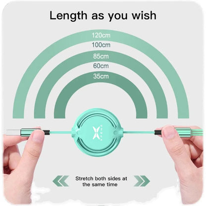 Car 100w Fast Charging Data Cable Scalable 3 In 1 Phone Charger USB Type C for Xpeng