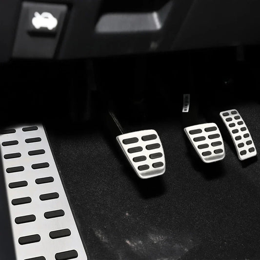 Car Pedals for Hyundai Ix25 Creta Accent Verna Solaris for Kia Rio Soul K2 KX3 Gas Accelerator Brake Clutch Footrest Pedal Cover