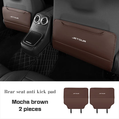 Chery Jetour X70 X70SM X90 X95 DASHING i-DM T2 T3 X-1 Car Seat Back Anti Kick Pad