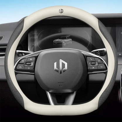 Leather Car Steering Wheel Cover For LEAPMOTOR C11 C10 T03 C16