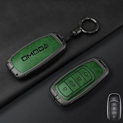 Leather Car Key Case Cover for Chery Omoda C5 E5 C9 Omoda 5 9 EV PHEV