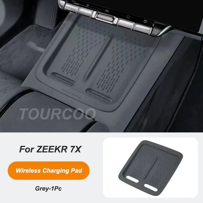 Zeekr 7X Silicone Center Console Water Cup Frame Cover