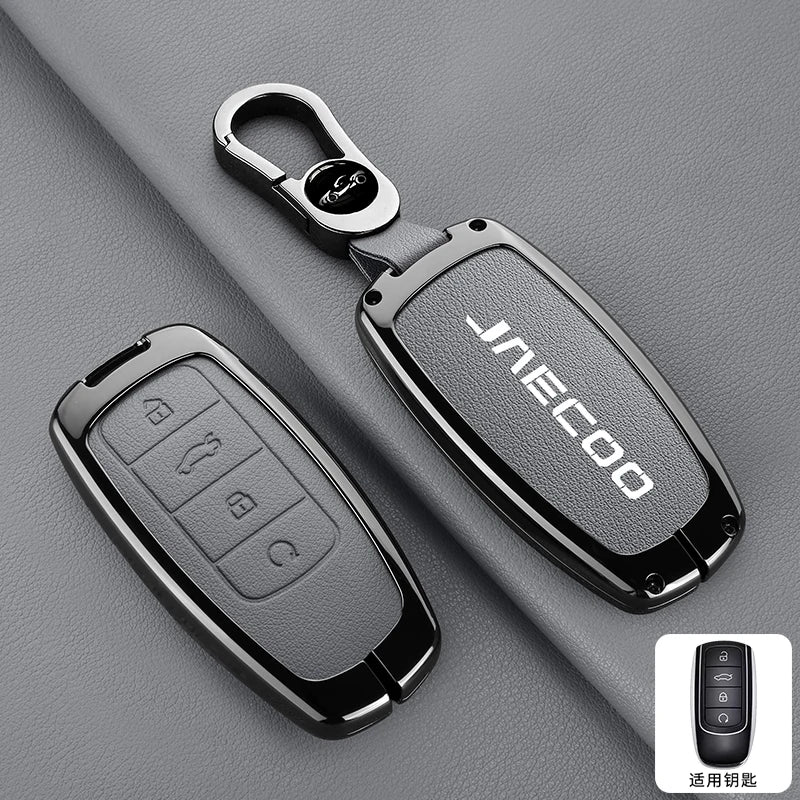 Zinc Alloy Car Key Case Cover For Chery Jaecoo J6 J7 J8 Phev
