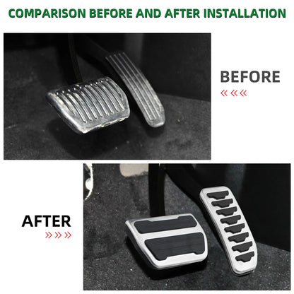Car Pedals Cover for Land Rover Freelander 2 2007-2014 Stainless Steel Fuel Gas Accelerator Brake Pedal Pad Accessories