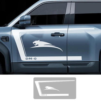 BYD FangChengBao Leopard 5 Car Body Color Strip Stickers